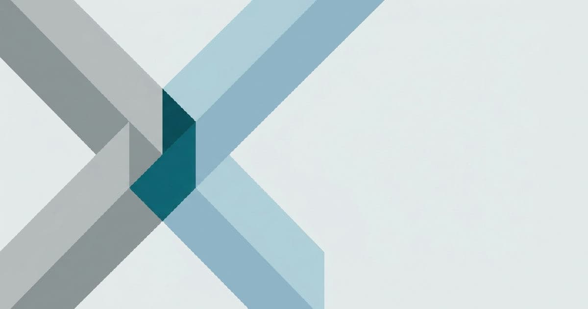 Two abstract shapes interlocking, representing a trade agreement or deal between parties.